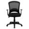 Emma and Oliver Mid-Back Designer Mesh Swivel Task Office Chair with Arms